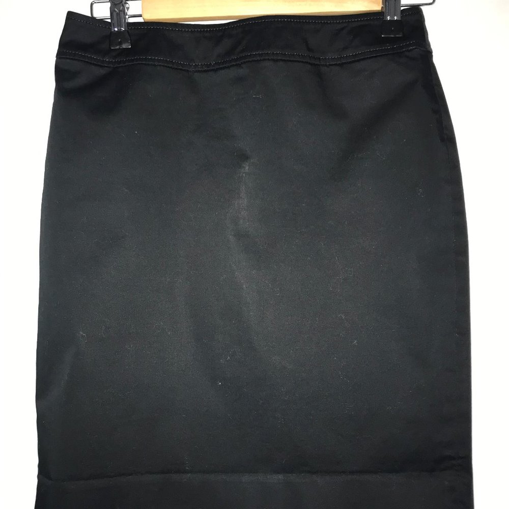 LOFT Black Casual Skirt 0P